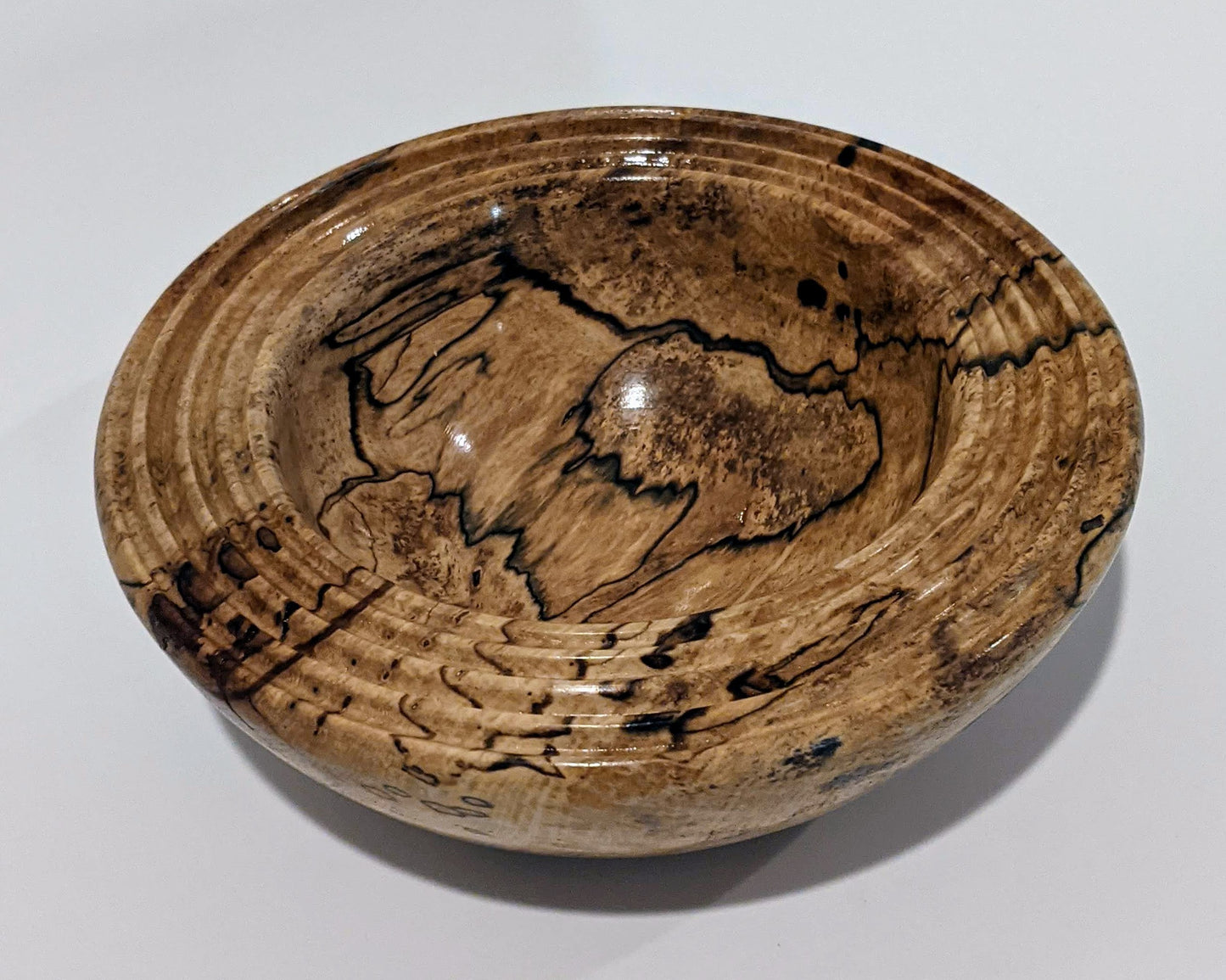 Hand Turned Spalted Pecan Bowl